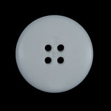 White Textured 4-Hole Button - 45L/28mm