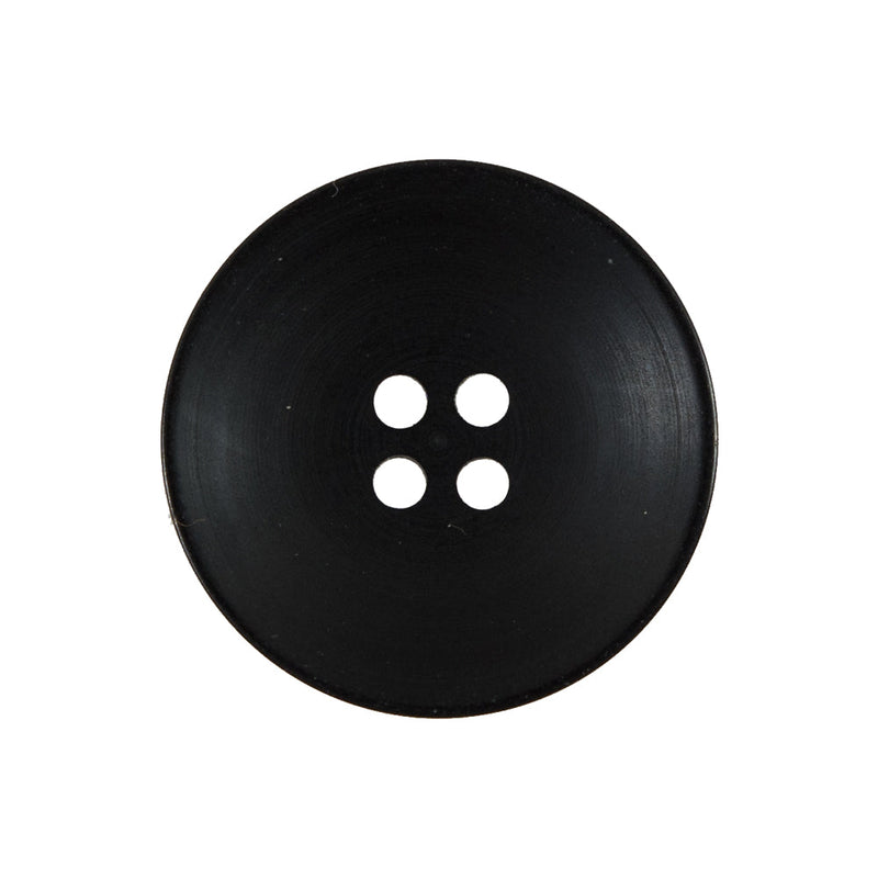 Black Concaving 4 Hole Button - 40L/25.5mm