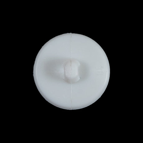 White Petal Bordered Shank-Back Button - 36L/23mm