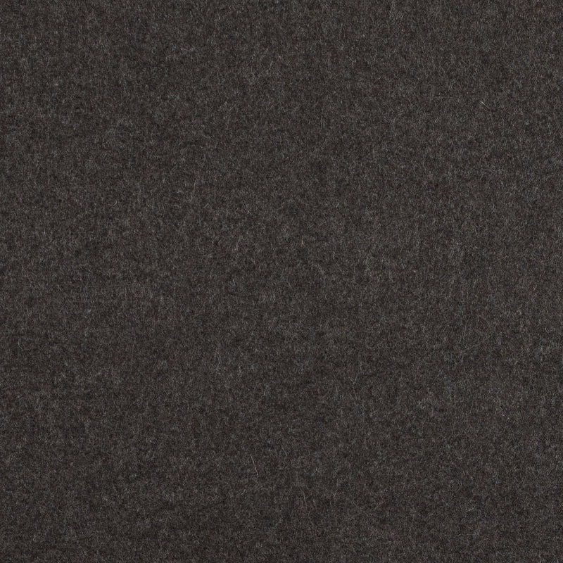 Heathered Turkish Coffee Felted Wool Coating