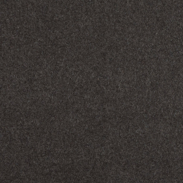 Heathered Turkish Coffee Felted Wool Coating