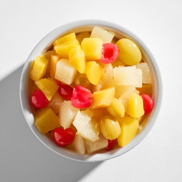 Hometown Provisions #10 Can Fruit Cocktail in Light Syrup - 6/Case