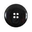 Black and Gray Swirl 4-Hole Plastic Button - 44L/28mm