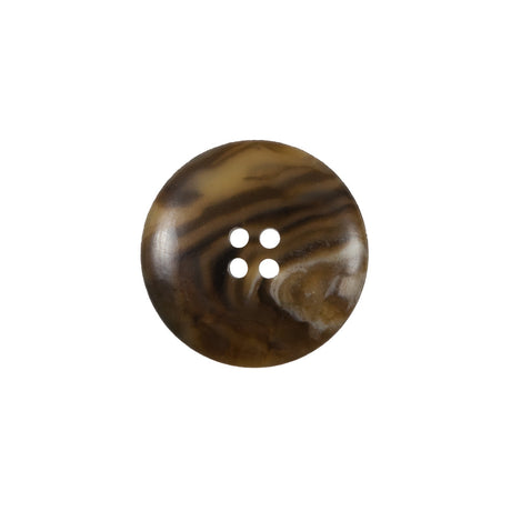 Brown 4-Hole Plastic Button - 30L/19mm