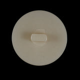 Beige Plastic Shank-Back Button - 44L/28mm