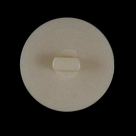 Beige Plastic Shank-Back Button - 44L/28mm