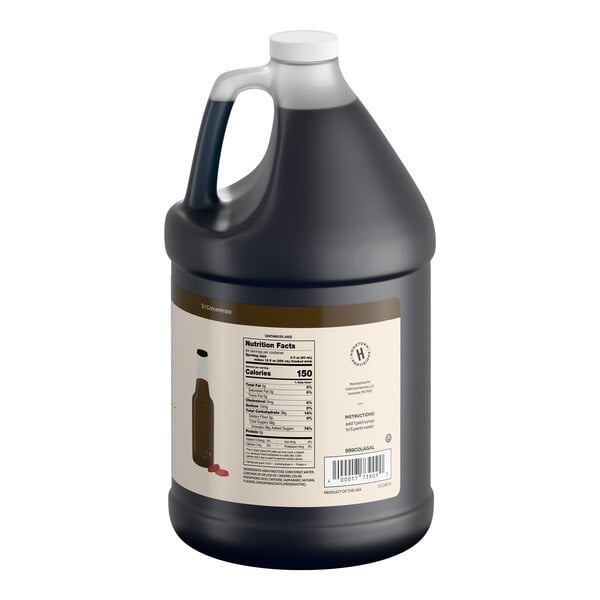 Hometown Provisions Old Fashioned Cola Beverage / Soda 5:1 Concentrate 1 Gallon - 4/Case