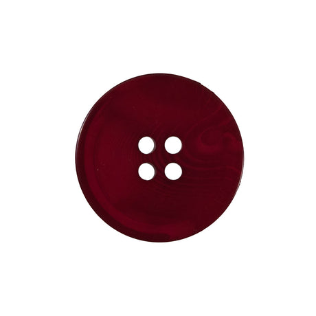 Red Translucent Four-Hole Button - 36L/23mm