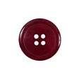 Red Translucent Four-Hole Button - 36L/23mm
