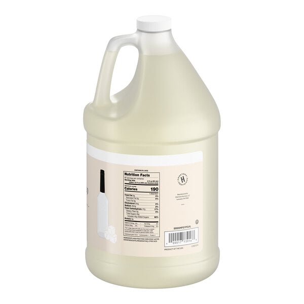 Hometown Provisions Simple Syrup 1 Gallon - 4/Case