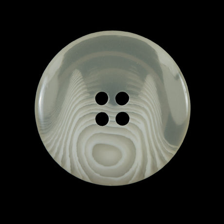 Yellow Translucent 4-Hole Plastic Button - 44L/28mm