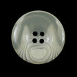 Yellow Translucent 4-Hole Plastic Button - 44L/28mm