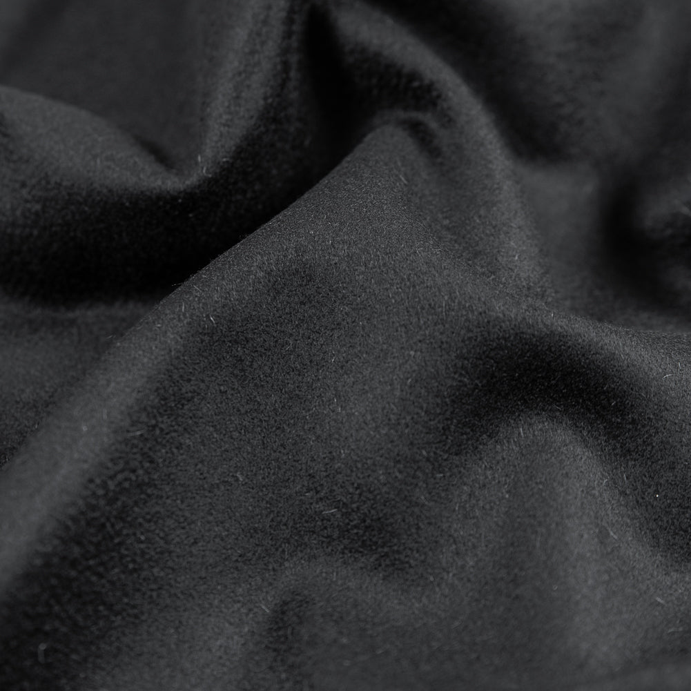 Italian Black Virginwool Coating
