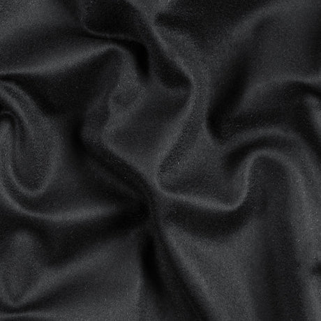 Italian Black Virginwool Coating