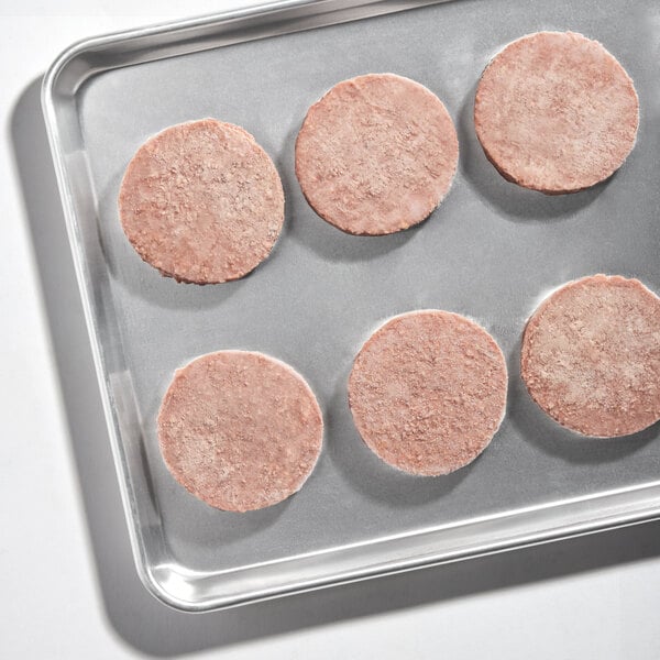 Beyond Meat Plant-Based Vegan House Burger Patty 4 oz. - 40/Case