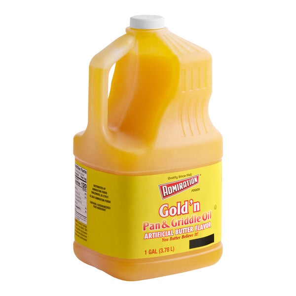1 Gallon Pan & Grill Oil Liquid Butter Alternative - 4/Case