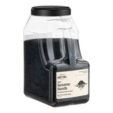 Hometown Provisions Black Sesame Seeds 5.5 lb. - 4/Case