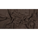 Chocolate Brown Basketwoven Cotton and Polyester Upholstery Fabric
