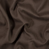 Chocolate Brown Basketwoven Cotton and Polyester Upholstery Fabric