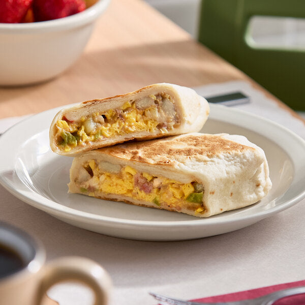 Dis Burrito Bacon Breakfast Burrito 8 oz. - 12/Case