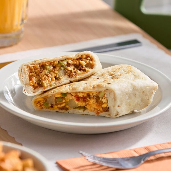 Dis Burrito Vegan Breakfast Burrito 8 oz. - 12/Case