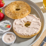 Raskas Strawberry Cream Cheese Spread Portion Cups 0.75 oz. - 100/Case