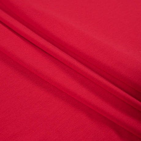 Stretch Bamboo Jersey - Red - Willow Collection