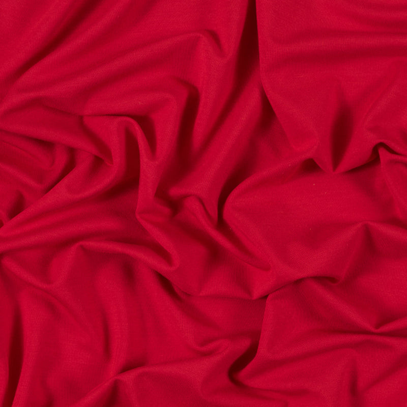 Stretch Bamboo Jersey - Red - Willow Collection