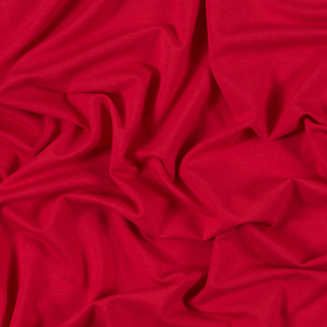 Stretch Bamboo Jersey - Red - Willow Collection