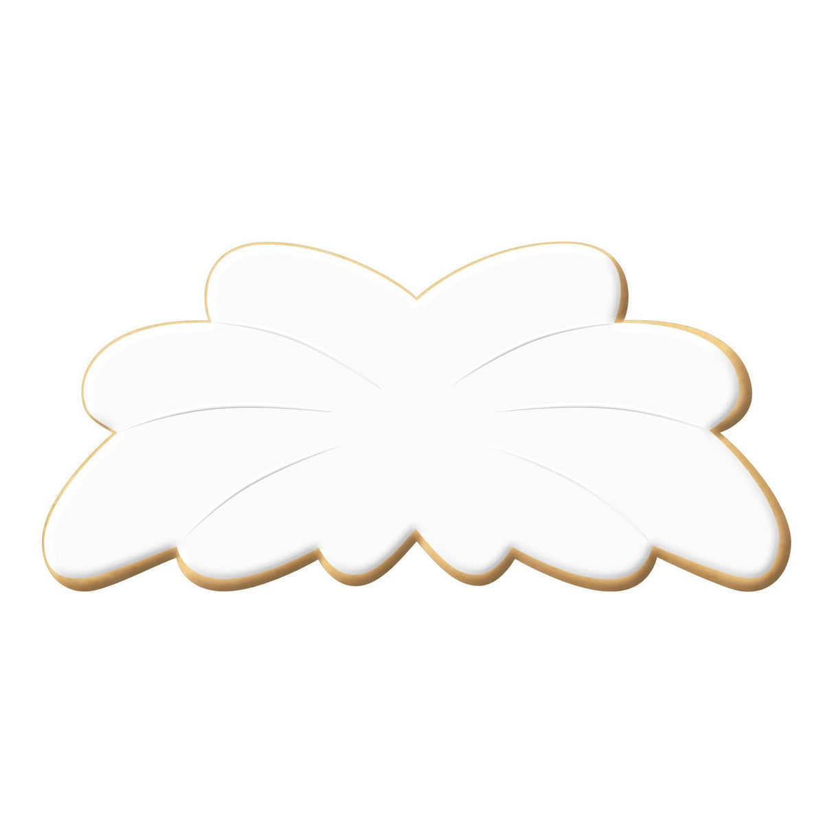 Floral Eucalyptus Leaf Cookie Cutter 4 in B1279