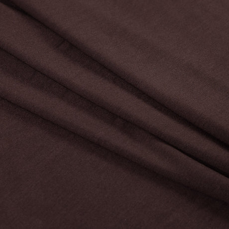 Stretch Bamboo Jersey - Brown - Willow Collection