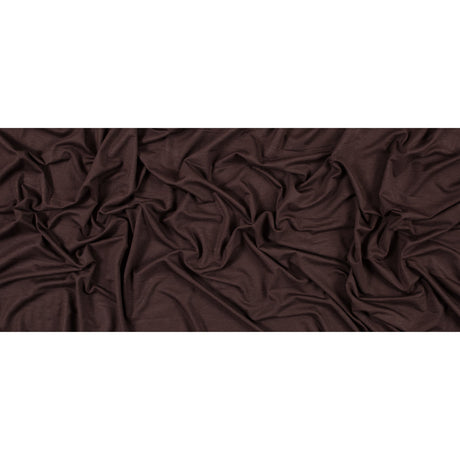Stretch Bamboo Jersey - Brown - Willow Collection