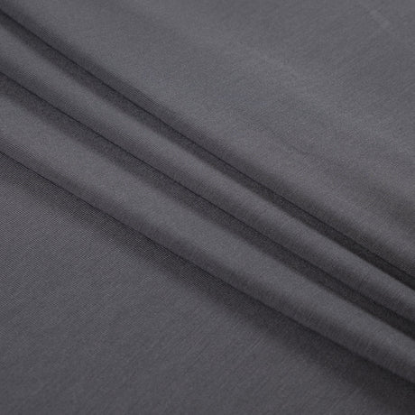 Stretch Bamboo Jersey - Gray - Willow Collection
