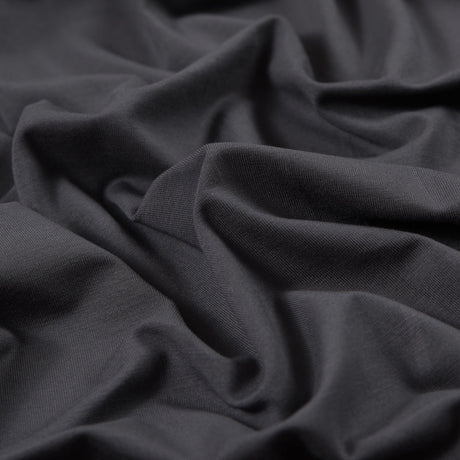 Stretch Bamboo Jersey - Gray - Willow Collection