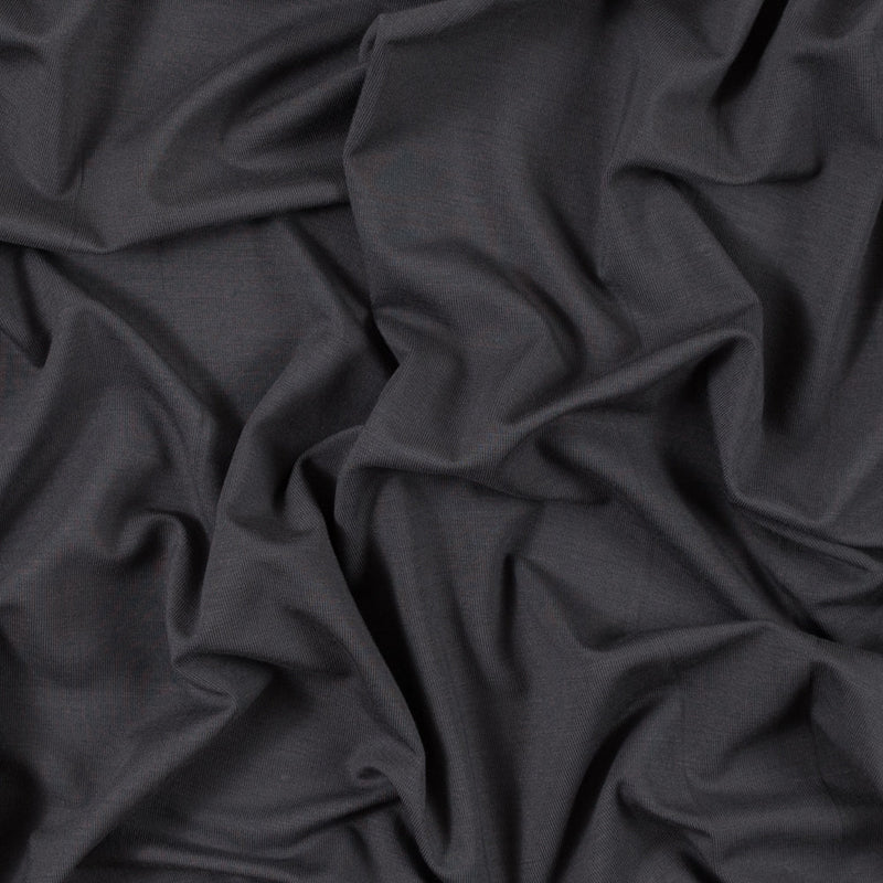 Stretch Bamboo Jersey - Gray - Willow Collection