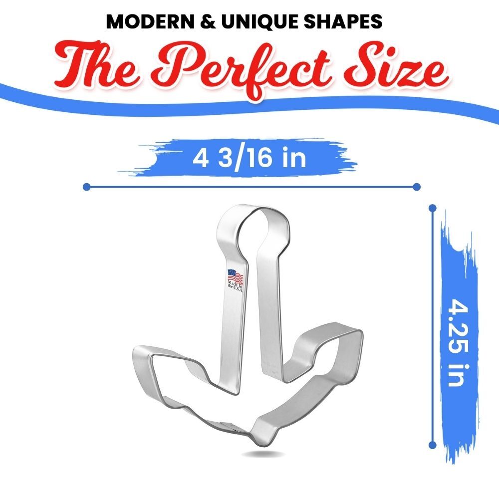 Anchor Cookie Cutter 4.5 in B1110