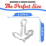Anchor Cookie Cutter 4.5 in B1110