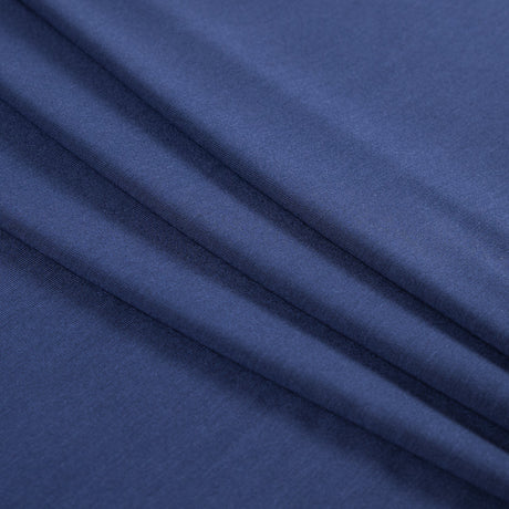 Stretch Bamboo Jersey - Blue - Willow Collection