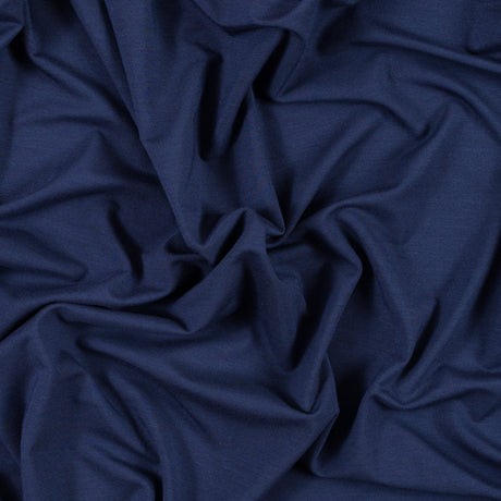 Stretch Bamboo Jersey - Blue - Willow Collection