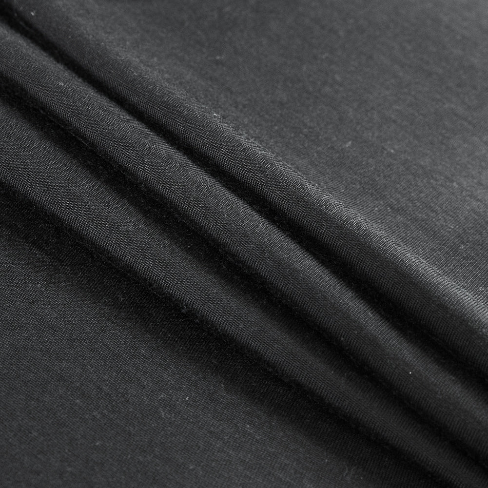 Black Stretch Tubular Knit