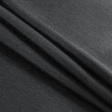 Black Stretch Tubular Knit