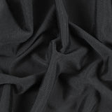 Black Stretch Tubular Knit
