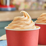 DOLE SOFT SERVE Peach Soft Serve Mix 4.4 lb. - 4/Case