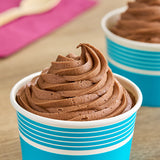 Frostline Vegan Chocolate Soft Serve Mix 6 lb. - 6/Case