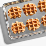 White Toque Heritage Small Liege Butter and Margarine Waffle 1.94 oz. - 36/Case