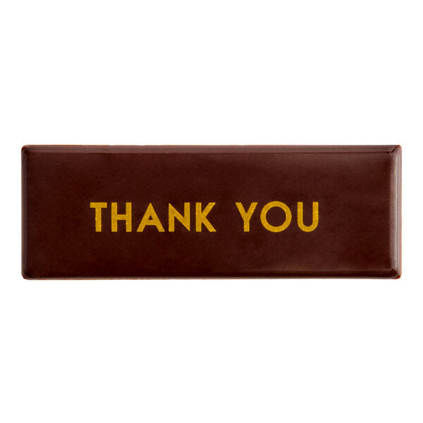 Chocolatree Thank You Chocolate Decoration - 300/Case