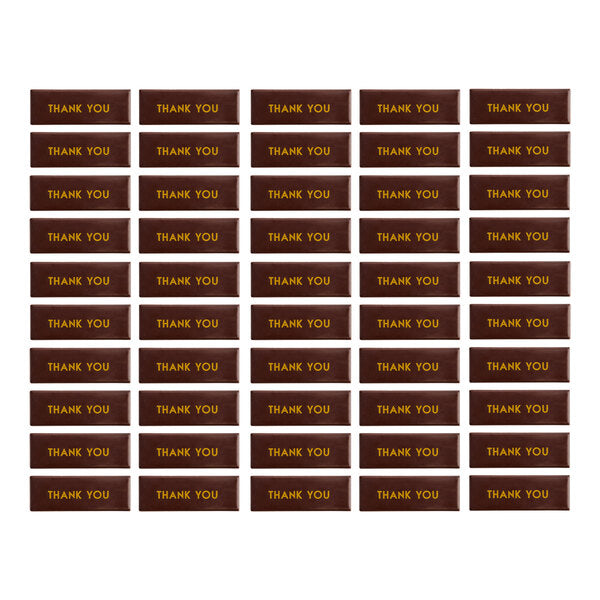 Chocolatree Thank You Chocolate Decoration - 300/Case