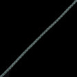 Italian Metallic Glacier Blue Crochet Chain - 0.125"