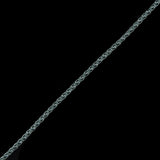 Italian Metallic Glacier Blue Crochet Chain - 0.125"