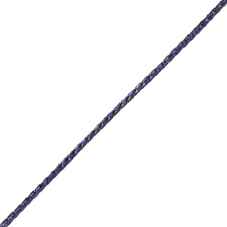 Italian Metallic Indigo Crochet Chain - 0.125"